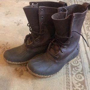 LLbean boot, original Maine hunting shoe..
